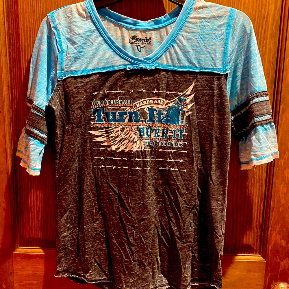 Girls Cowgirl Hardware shirt
